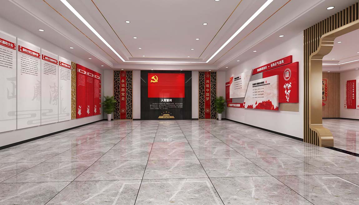 全套中式廉政文化教育館展廳設(shè)計(jì)(圖11)