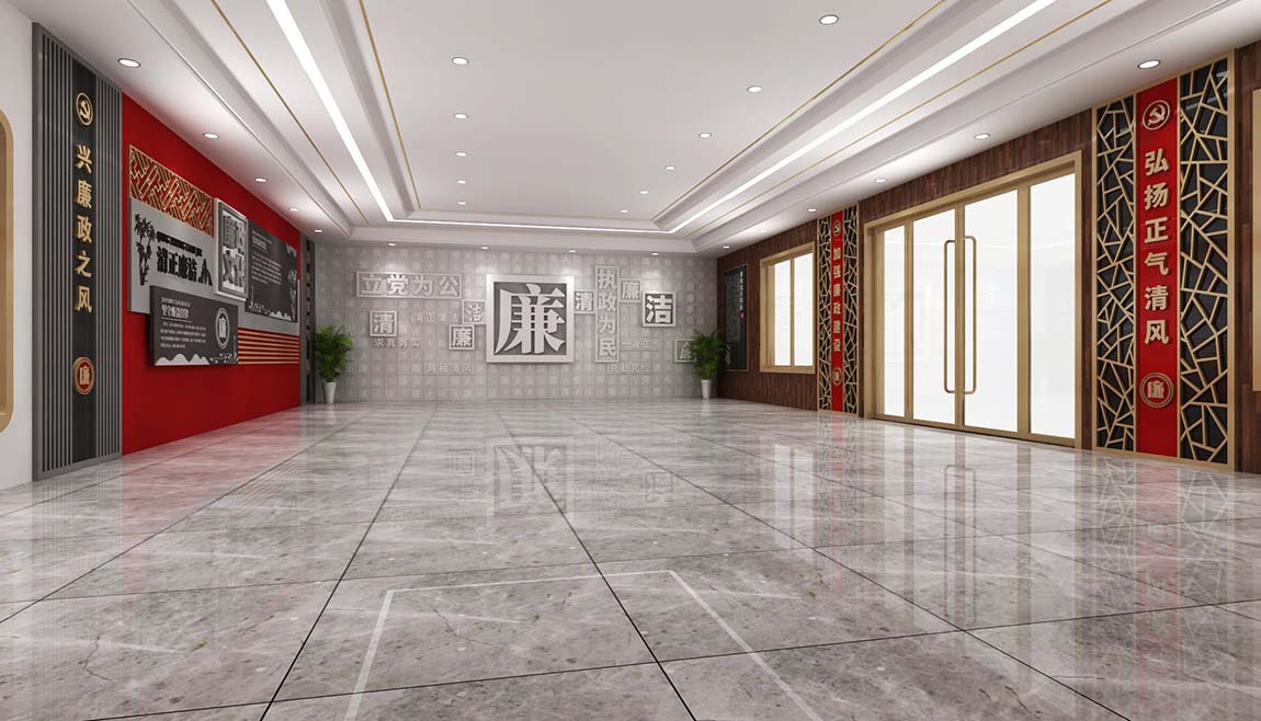 全套中式廉政文化教育館展廳設(shè)計(jì)(圖15)