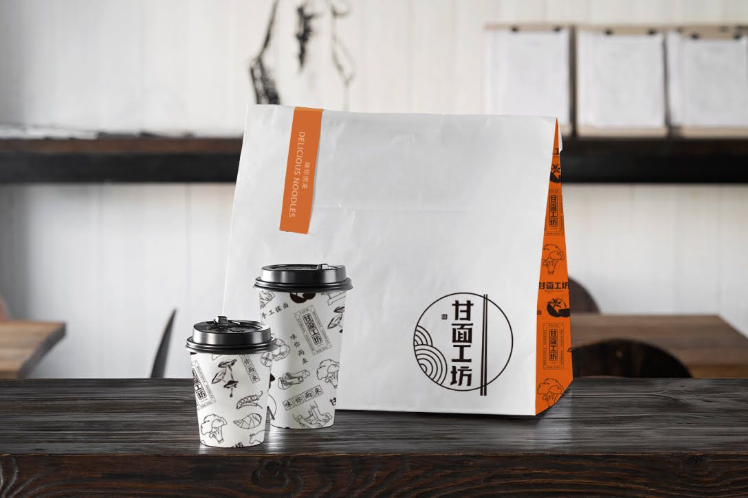 甘面工坊餐飲品牌VI設(shè)計平面效果圖(圖7)